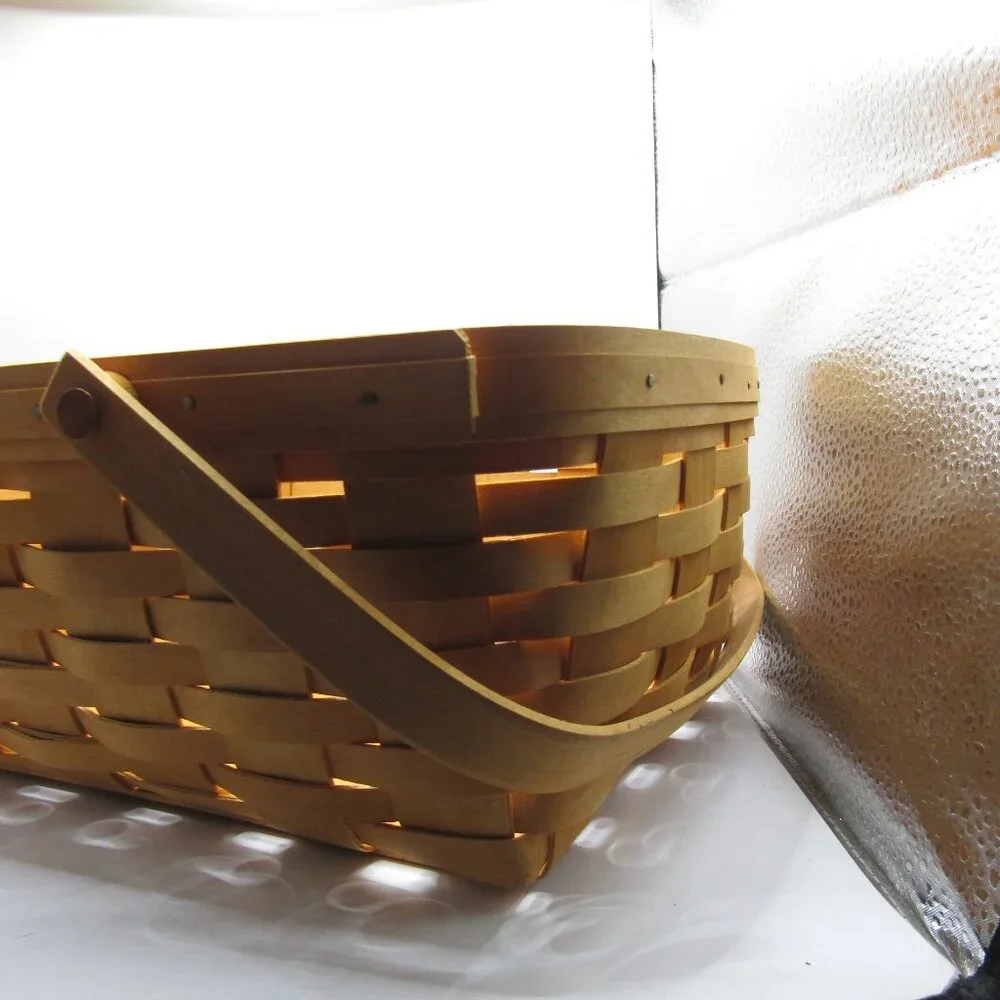 Longaberger Basket with Liner and Protector - Picture 10 of 13